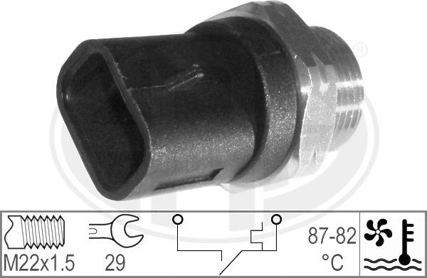 Wilmink Group WG1777022 - Termoslēdzis, Radiatora ventilators ps1.lv