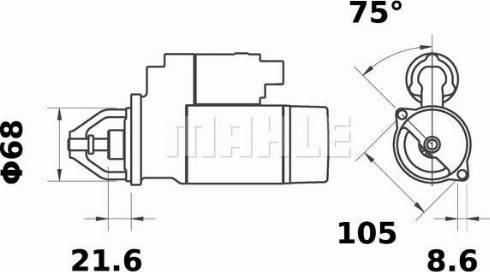 Wilmink Group WG2045197 - Starteris ps1.lv