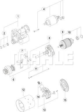 Wilmink Group WG2045180 - Starteris ps1.lv