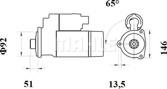 Wilmink Group WG2045388 - Starteris ps1.lv