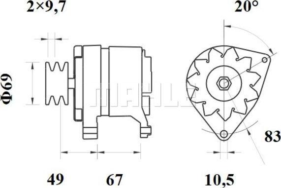 Wilmink Group WG2043424 - Ģenerators ps1.lv