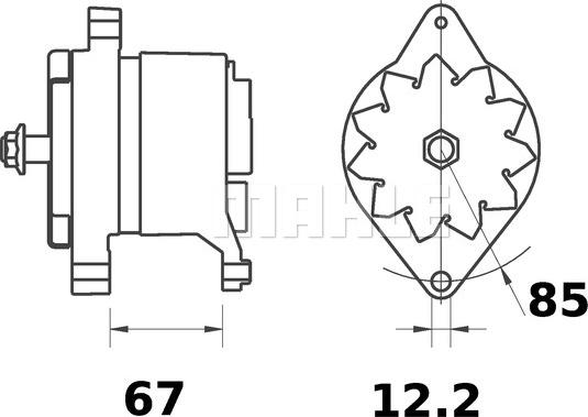 Wilmink Group WG2043564 - Ģenerators ps1.lv