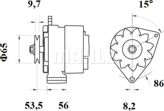 Wilmink Group WG2043655 - Ģenerators ps1.lv