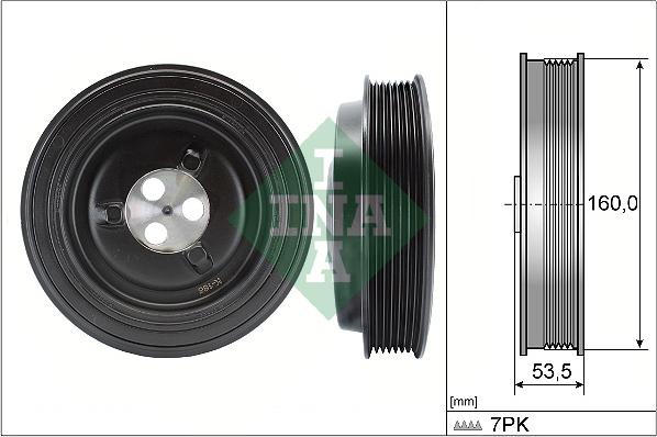 Wilmink Group WG2059054 - Piedziņas skriemelis, Kloķvārpsta ps1.lv