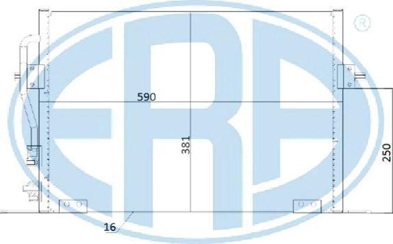 Wilmink Group WG2016811 - Kondensators, Gaisa kond. sistēma ps1.lv