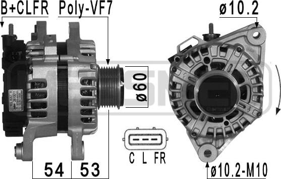 Wilmink Group WG2010960 - Ģenerators ps1.lv