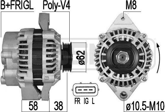 Wilmink Group WG2011464 - Ģenerators ps1.lv