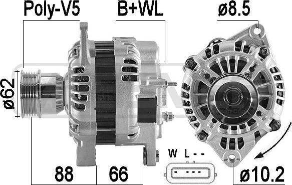 Wilmink Group WG2011503 - Ģenerators ps1.lv