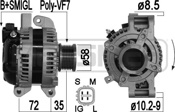 Wilmink Group WG2011308 - Ģenerators ps1.lv