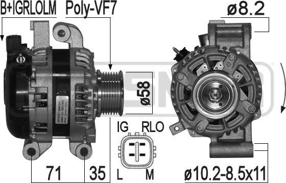 Wilmink Group WG2011252 - Ģenerators ps1.lv