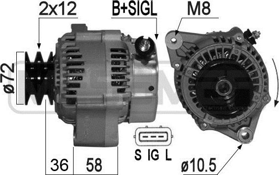 Wilmink Group WG2011208 - Ģenerators ps1.lv