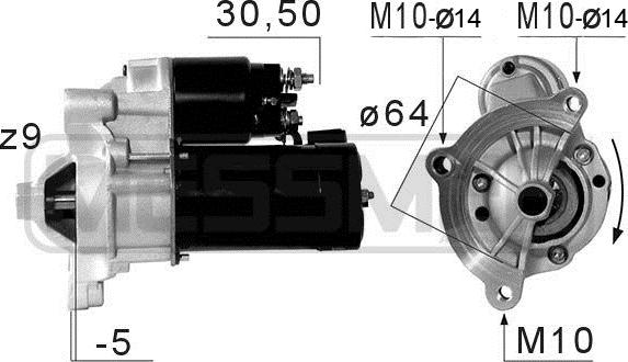 Wilmink Group WG2013215 - Starteris ps1.lv