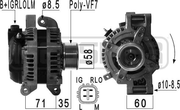 Wilmink Group WG2012397 - Ģenerators ps1.lv