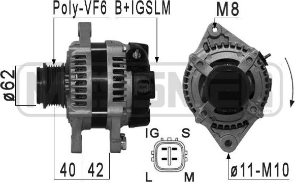 Wilmink Group WG2012348 - Ģenerators ps1.lv