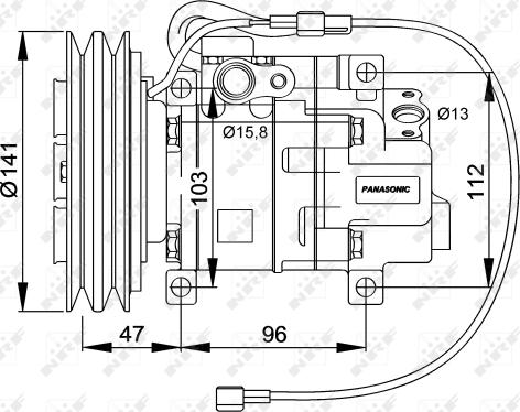 Wilmink Group WG2159522 - Kompresors, Gaisa kond. sistēma ps1.lv