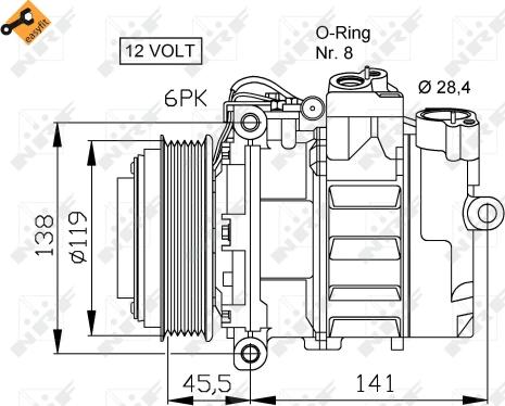 Wilmink Group WG2159103 - Kompresors, Gaisa kond. sistēma ps1.lv