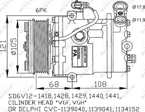 Wilmink Group WG2159187 - Kompresors, Gaisa kond. sistēma ps1.lv