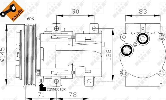 Wilmink Group WG2159122 - Kompresors, Gaisa kond. sistēma ps1.lv