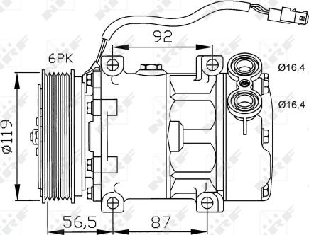 Wilmink Group WG2159290 - Kompresors, Gaisa kond. sistēma ps1.lv