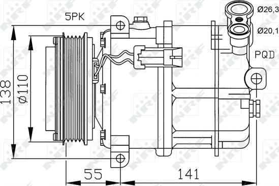 Wilmink Group WG2159298 - Kompresors, Gaisa kond. sistēma ps1.lv