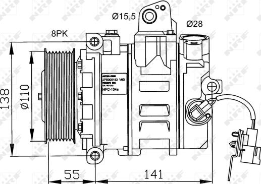 Wilmink Group WG2159258 - Kompresors, Gaisa kond. sistēma ps1.lv