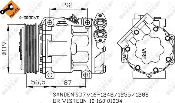 Wilmink Group WG2159286 - Kompresors, Gaisa kond. sistēma ps1.lv