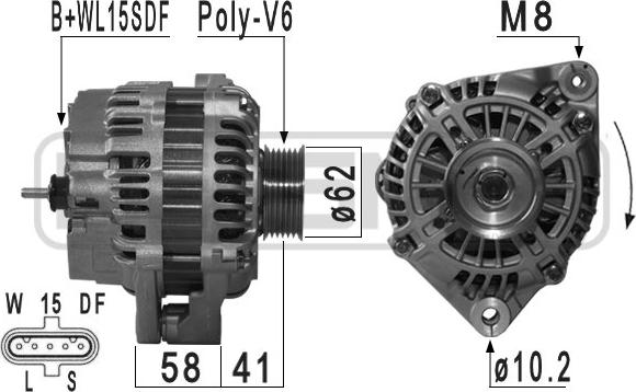 Wilmink Group WG2150896 - Ģenerators ps1.lv