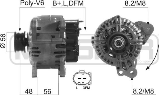 Wilmink Group WG2150887 - Ģenerators ps1.lv