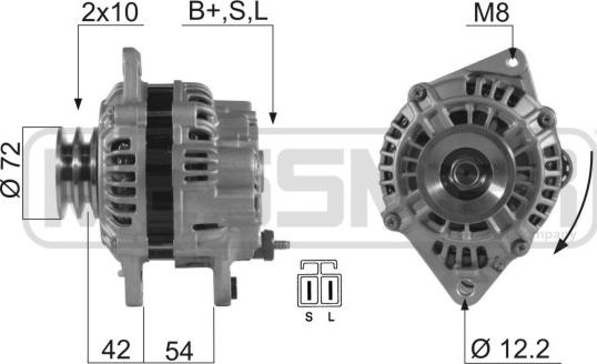 Wilmink Group WG2150875 - Ģenerators ps1.lv