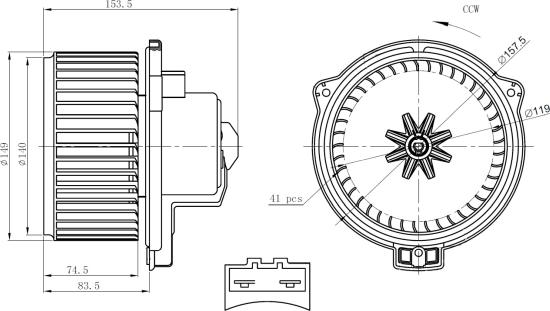 Wilmink Group WG2160438 - Salona ventilators ps1.lv