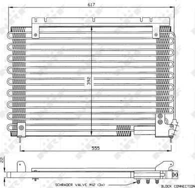 Wilmink Group WG2160782 - Kondensators, Gaisa kond. sistēma ps1.lv