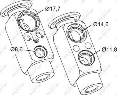 Wilmink Group WG2161485 - Izplešanās vārsts, Gaisa kond. sistēma ps1.lv