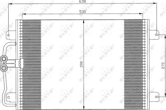 Wilmink Group WG2161121 - Kondensators, Gaisa kond. sistēma ps1.lv