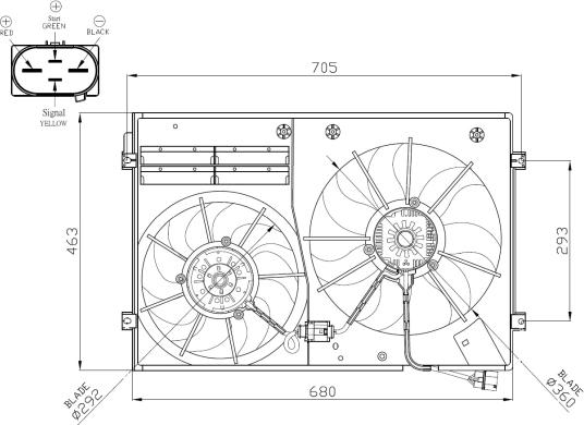 Wilmink Group WG2161761 - Ventilators, Motora dzesēšanas sistēma ps1.lv