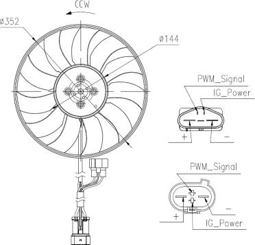 Wilmink Group WG2161789 - Ventilators, Motora dzesēšanas sistēma ps1.lv