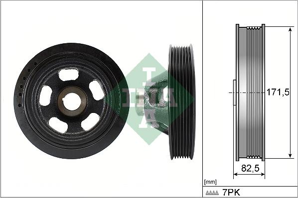 Wilmink Group WG2101395 - Piedziņas skriemelis, Kloķvārpsta ps1.lv