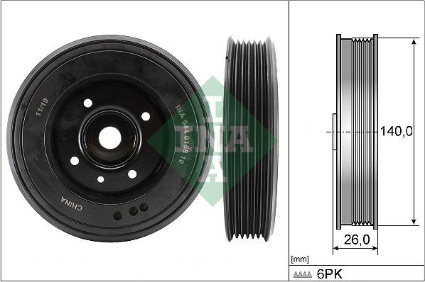 Wilmink Group WG2101397 - Piedziņas skriemelis, Kloķvārpsta ps1.lv