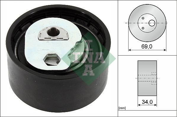 Wilmink Group WG2101383 - Spriegotājrullītis, Gāzu sadales mehānisma piedziņas siksna ps1.lv