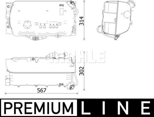 Wilmink Group WG2184435 - Kompensācijas tvertne, Dzesēšanas šķidrums ps1.lv