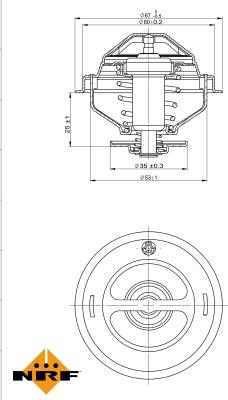 Wilmink Group WG2184697 - Termostats, Dzesēšanas šķidrums ps1.lv