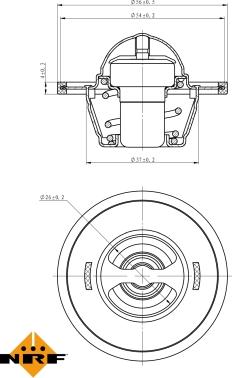 Wilmink Group WG2184646 - Termostats, Dzesēšanas šķidrums ps1.lv