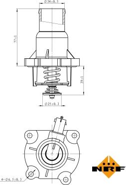 Wilmink Group WG2184658 - Termostats, Dzesēšanas šķidrums ps1.lv