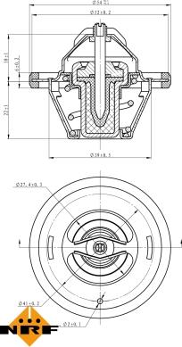 Wilmink Group WG2184688 - Termostats, Dzesēšanas šķidrums ps1.lv