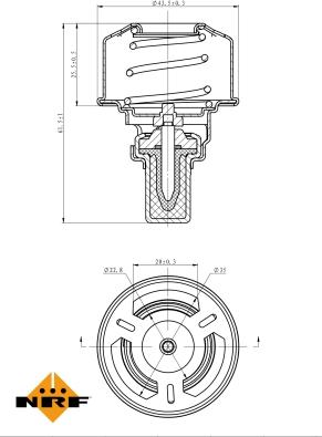 Wilmink Group WG2184638 - Termostats, Dzesēšanas šķidrums ps1.lv