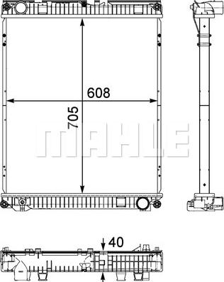 Wilmink Group WG2184002 - Radiators, Motora dzesēšanas sistēma ps1.lv