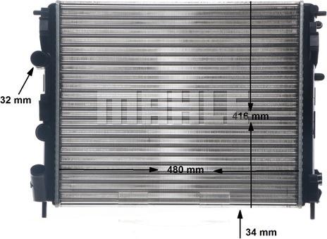 Wilmink Group WG2184141 - Radiators, Motora dzesēšanas sistēma ps1.lv