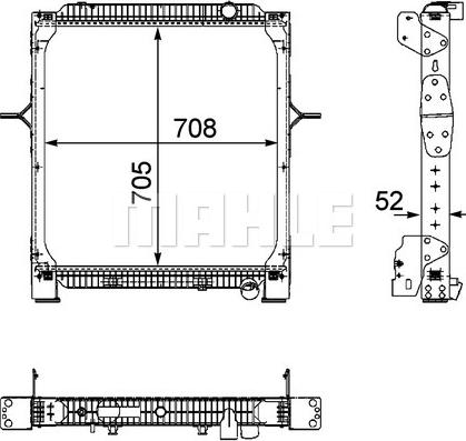 Wilmink Group WG2184112 - Radiators, Motora dzesēšanas sistēma ps1.lv