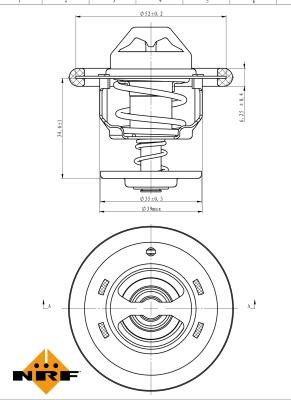 Wilmink Group WG2184806 - Termostats, Dzesēšanas šķidrums ps1.lv