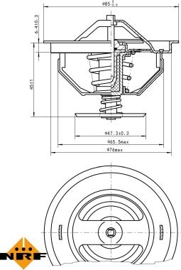 Wilmink Group WG2184800 - Termostats, Dzesēšanas šķidrums ps1.lv