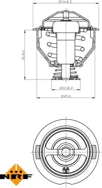 Wilmink Group WG2184808 - Termostats, Dzesēšanas šķidrums ps1.lv